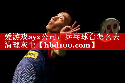 乒乓球台怎么去清理灰尘 乒乓球台怎么去清理灰尘